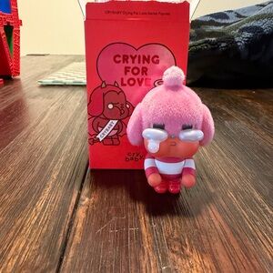 CRYBABY Crying for Love Pink Figure